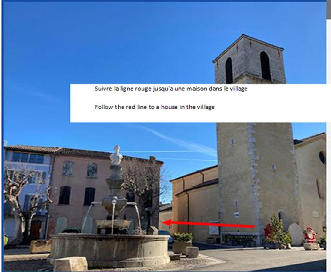 Une Maison Dans Le Village Ribiers Εξωτερικό φωτογραφία
